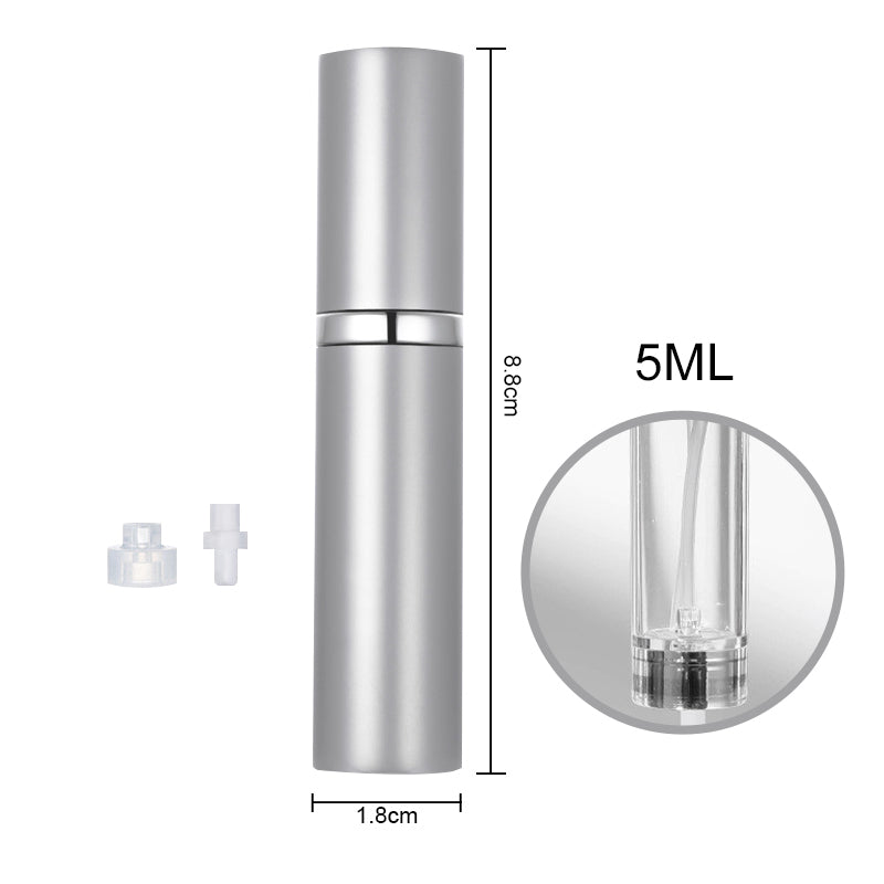Travel Portable Spray Small Sample Empty Bottle Dispenser (5 ML / 9ML)