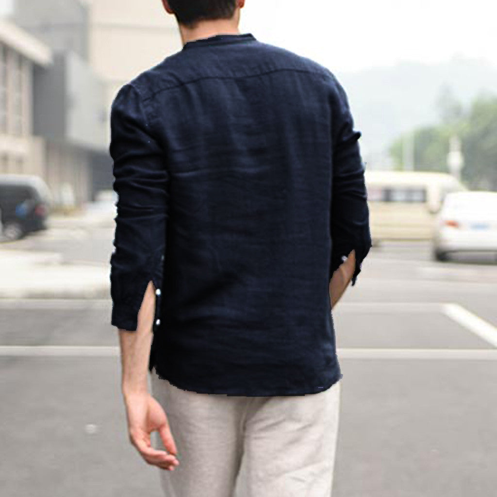 Cool Fashion Men Vintage Shirt / Linen Shirts - Summer Collections