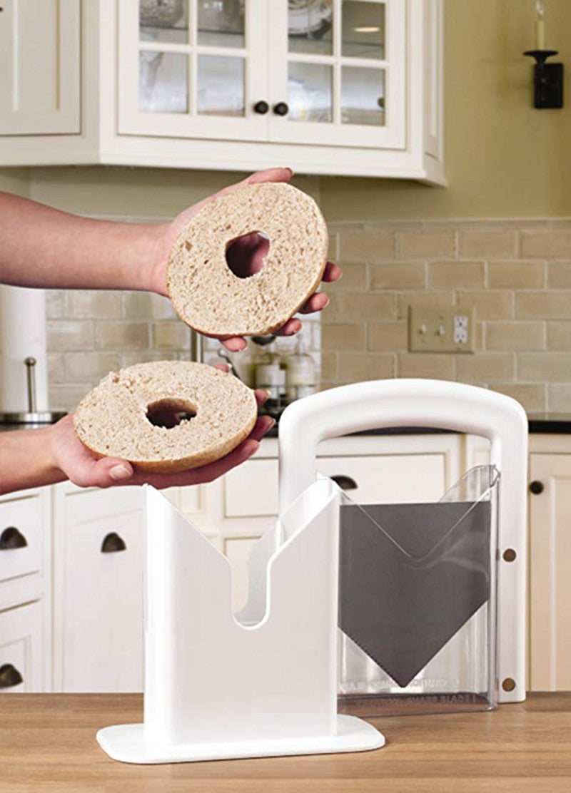 Bagel Slicer / Bread Cutter Dog Head Guillotine Baking Tool Kitchen Gadgets