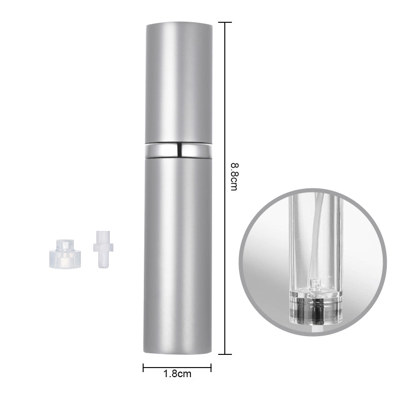 Travel Portable Spray Small Sample Empty Bottle Dispenser (5 ML / 9ML)