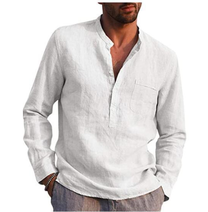 Cool Fashion Men Vintage Shirt / Linen Shirts - Summer Collections