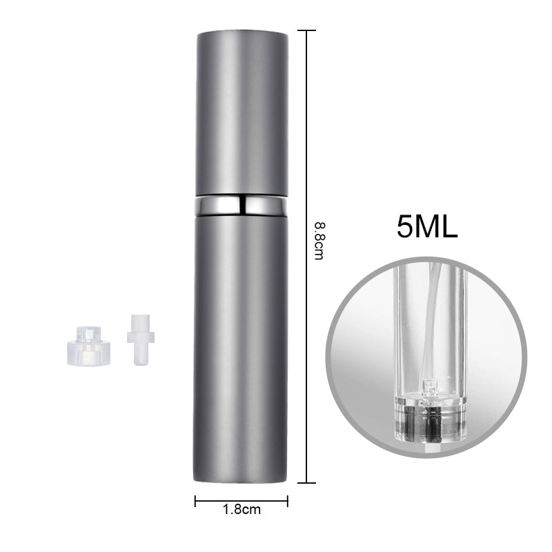 Travel Portable Spray Small Sample Empty Bottle Dispenser (5 ML / 9ML)