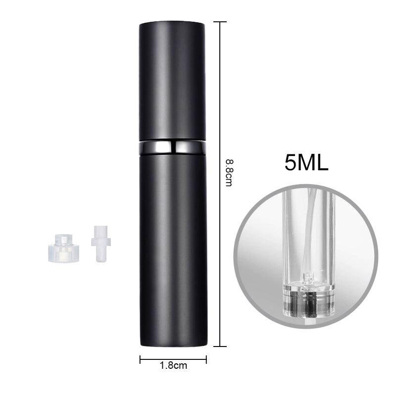 Travel Portable Spray Small Sample Empty Bottle Dispenser (5 ML / 9ML)