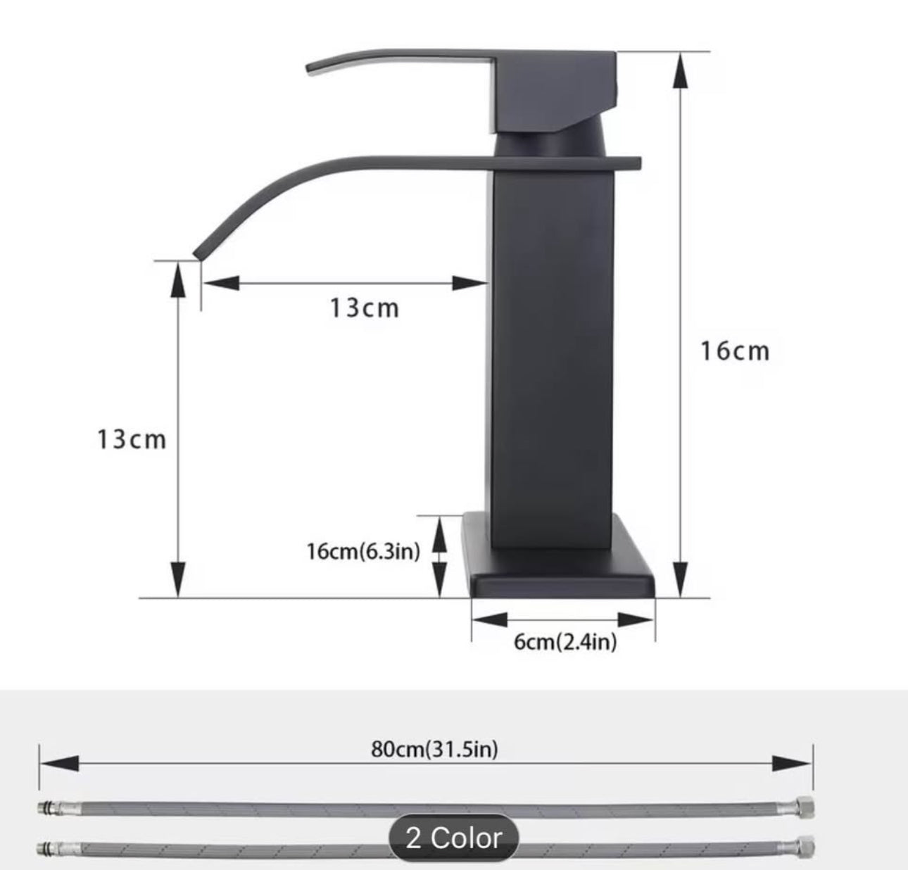 Designer Black & Gold Waterfall Faucet – Luxury Modern Bathroom Vanity Sink Tap | Premium Hotel-Style Mixer

Luxury • Designer • Modern • Hotel Style • Waterfall