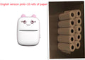 Mini Portable Printer Home Pocket Small Student Wrong Question Machine