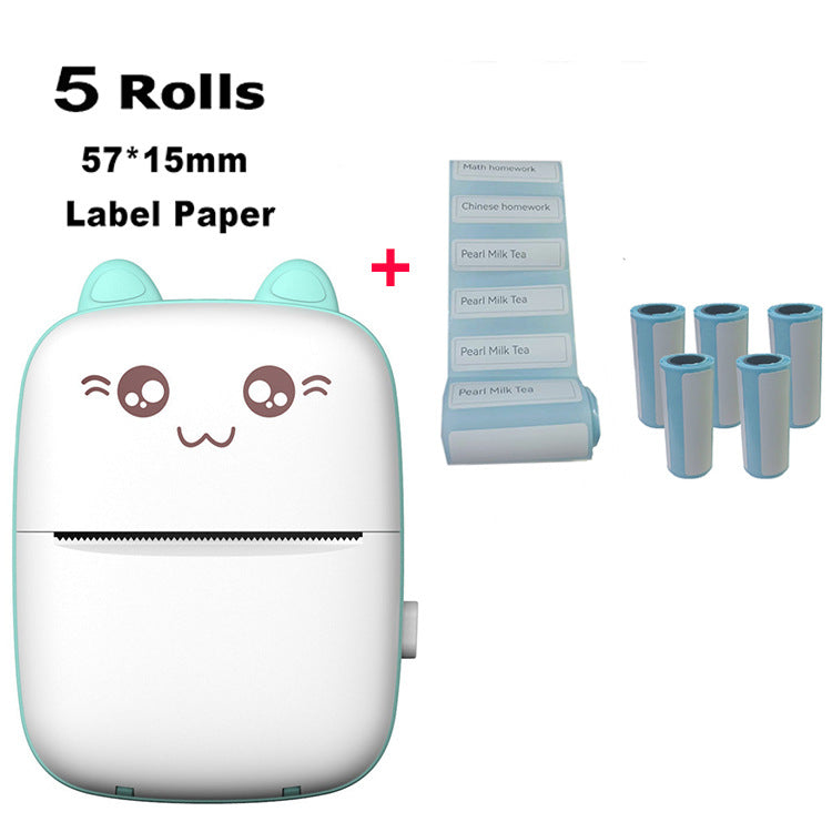 Mini Portable Printer Home Pocket Small Student Wrong Question Machine