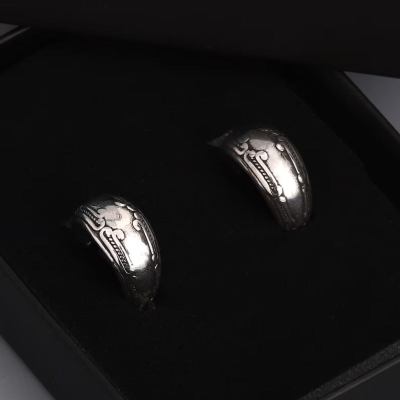 New Vintage Carved Pattern Earrings - Fashion Ladies' National Style Jewelry Earrings 2025 Fashion