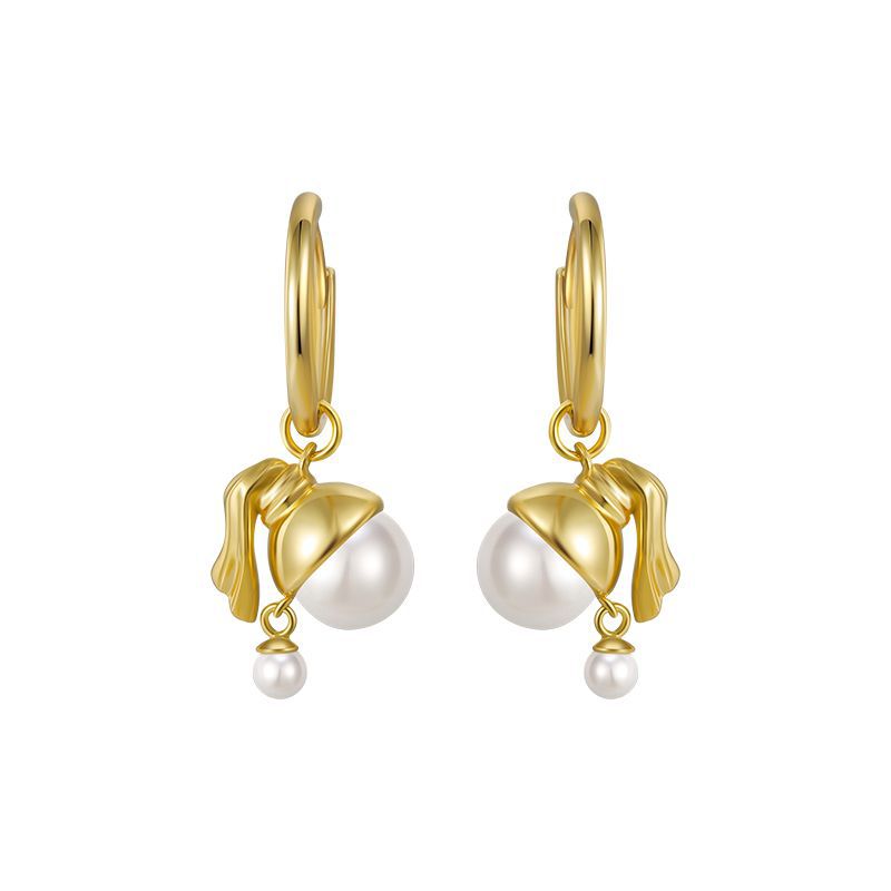 Girls' Ins Style Simple And Versatile Ear Rings