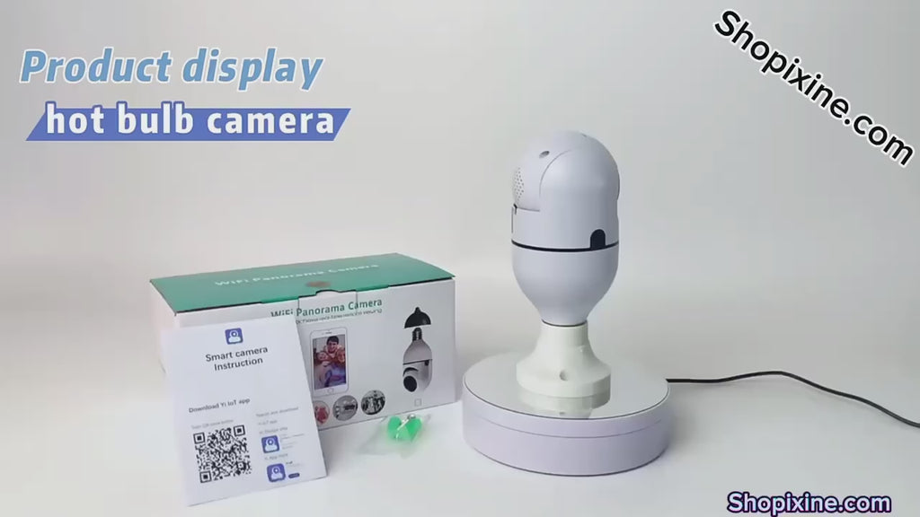 Light Socket Light Bulb Security Camera