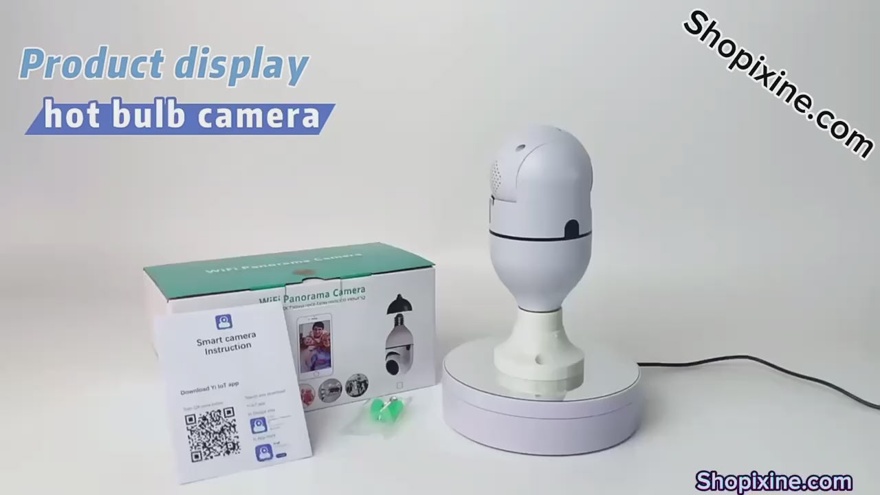 Light Socket Light Bulb Security Camera