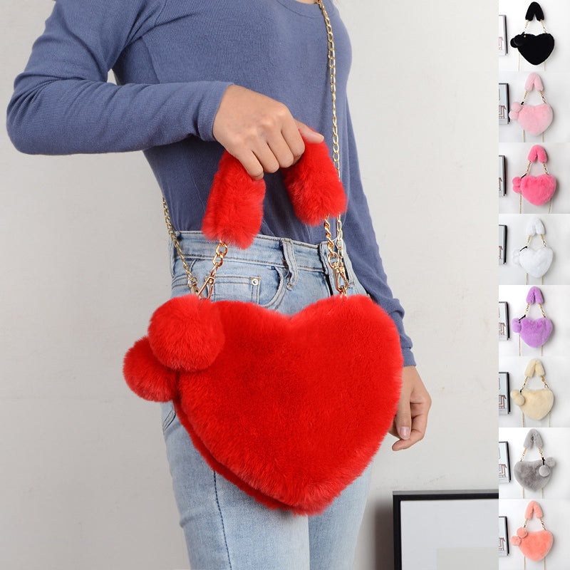 Love Bag Soft Plush - Love Handbags for Women - After all it's about your special one -