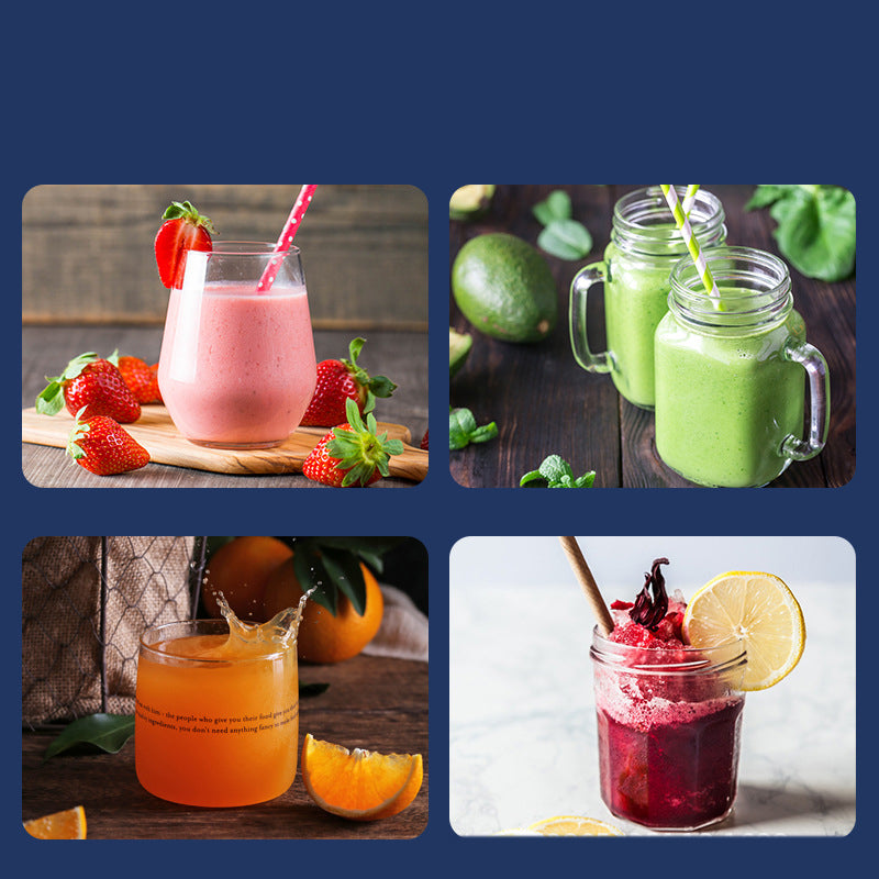 Portable Blender with USB Charging - Mini Juicer Fruits/Food Smoothie