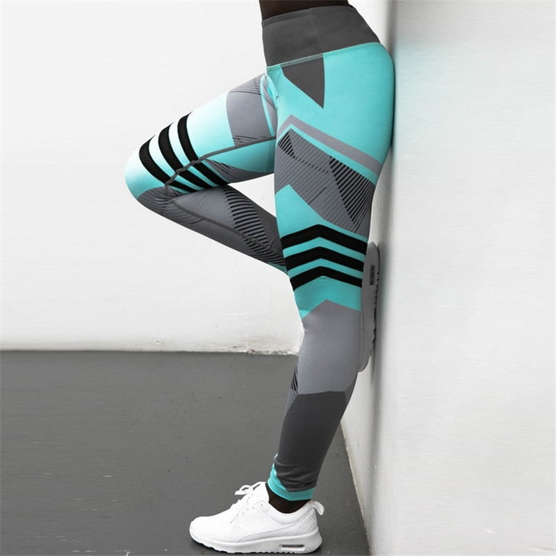 Reflective Sport Yoga Pants For women - Gym/Fitness