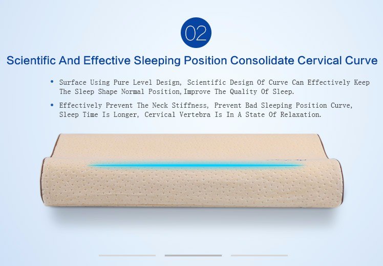 Memory Foam Physical Therapy Neck Pillow - Cervical Orthopedic Bedding Pillow - Sleeping Pillows Almohada
