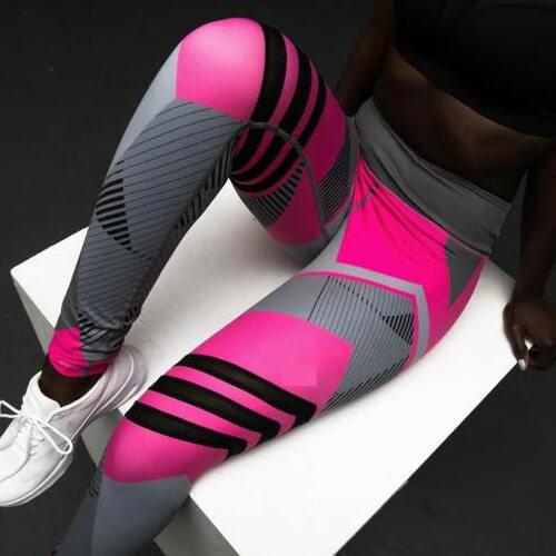 Reflective Sport Yoga Pants For women - Gym/Fitness