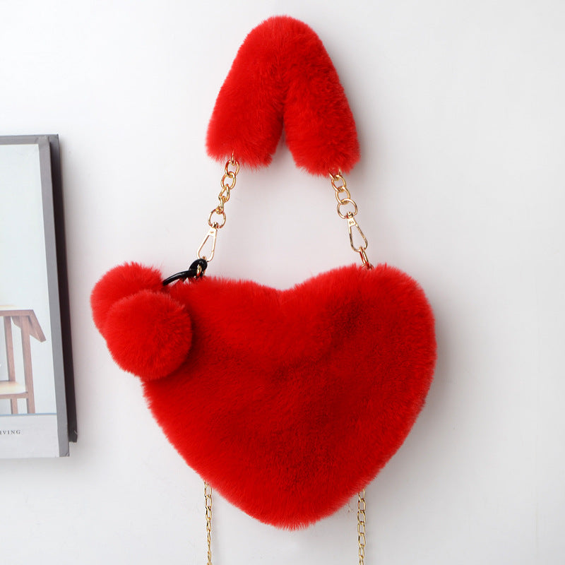 Love Bag Soft Plush - Love Handbags for Women - After all it's about your special one -