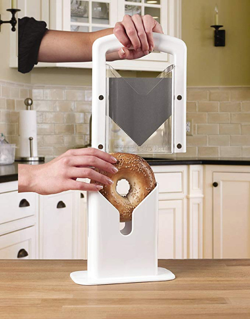 Bagel Slicer / Bread Cutter Dog Head Guillotine Baking Tool Kitchen Gadgets