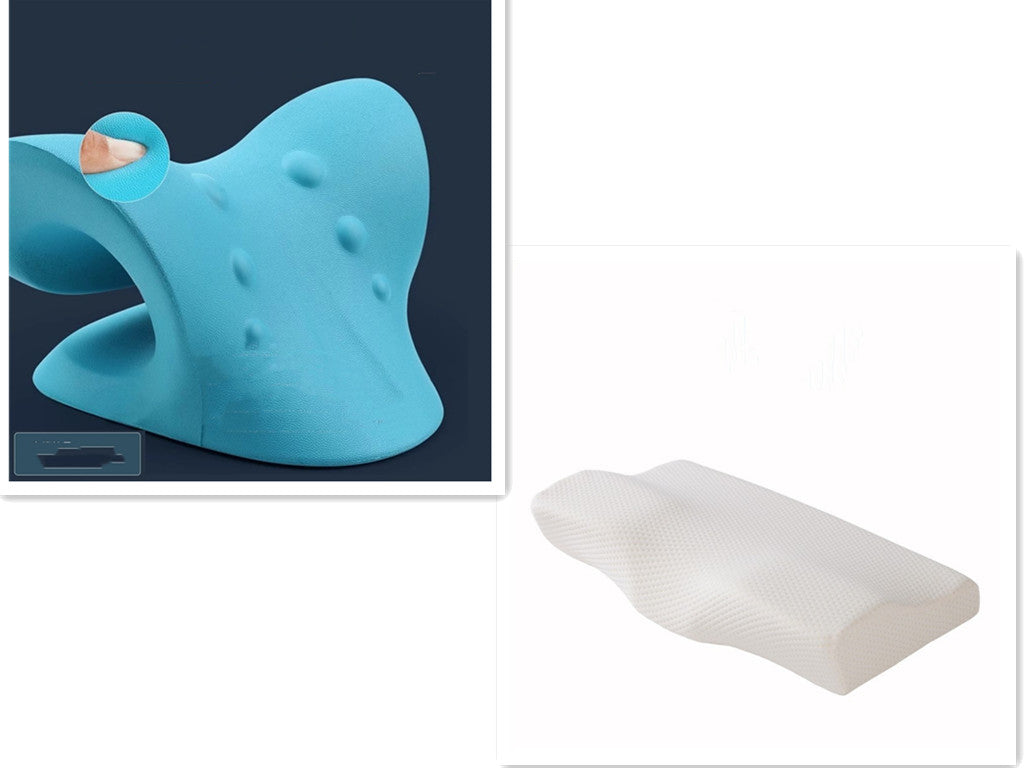 Contoured Memory Foam Pillow / Cervical Pillows -  For neck / Upper back pain - Calming/Relaxing Sleep