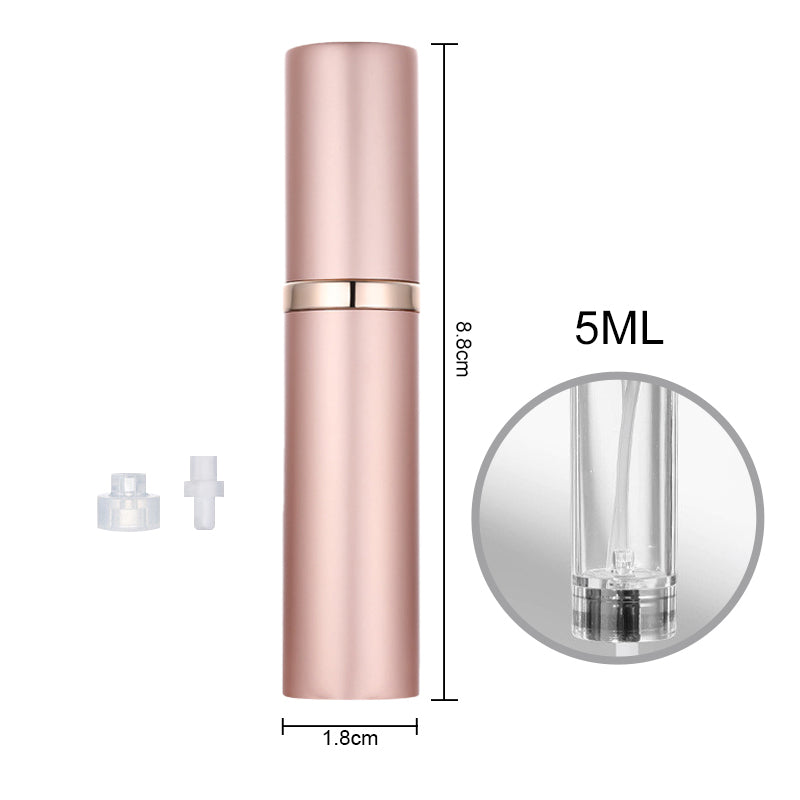 Travel Portable Spray Small Sample Empty Bottle Dispenser (5 ML / 9ML)