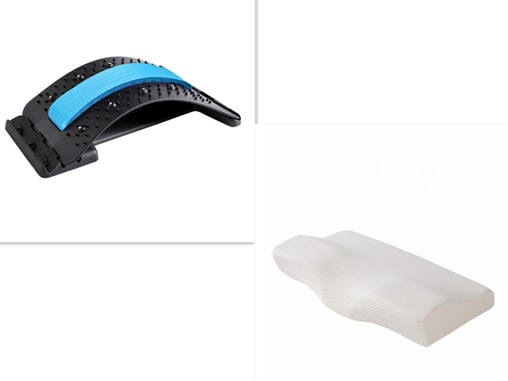 Contoured Memory Foam Pillow / Cervical Pillows -  For neck / Upper back pain - Calming/Relaxing Sleep