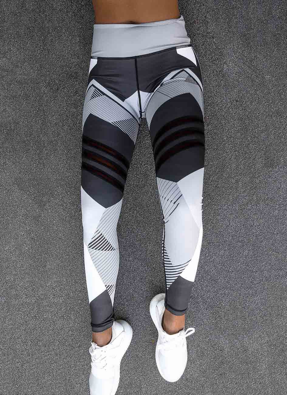 Reflective Sport Yoga Pants For women - Gym/Fitness