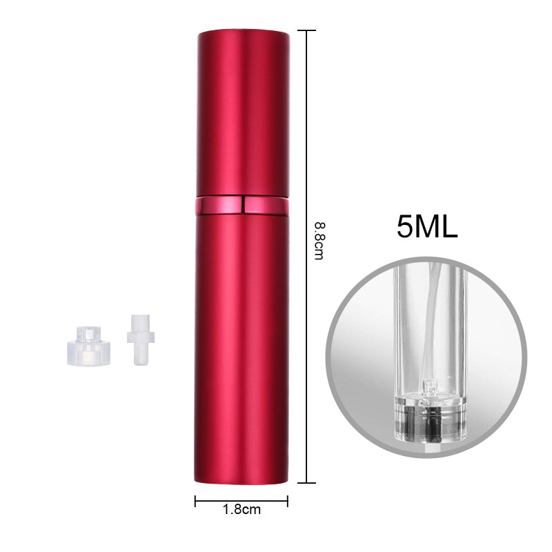 Travel Portable Spray Small Sample Empty Bottle Dispenser (5 ML / 9ML)