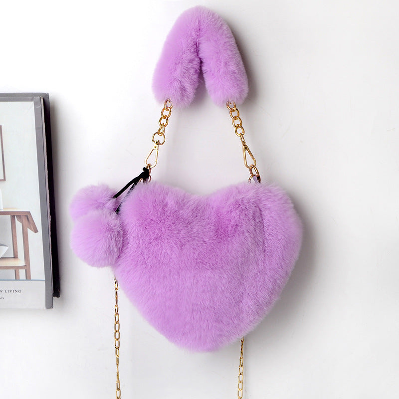 Love Bag Soft Plush - Love Handbags for Women - After all it's about your special one -