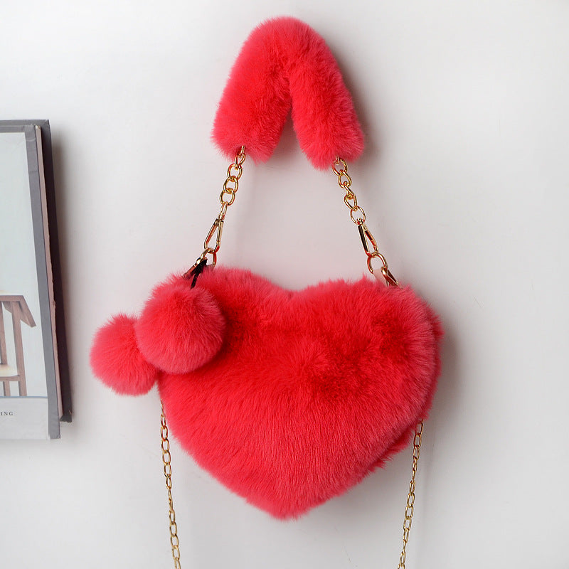 Love Bag Soft Plush - Love Handbags for Women - After all it's about your special one -