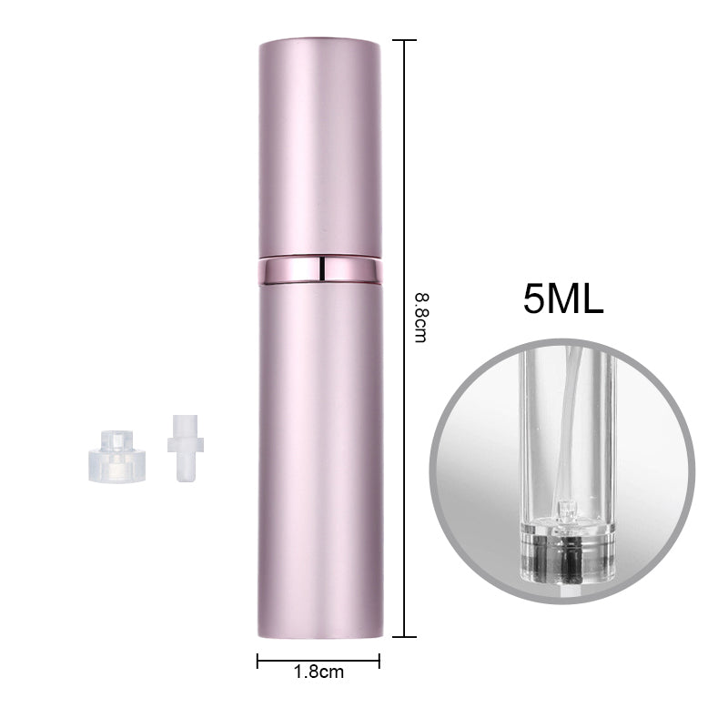 Travel Portable Spray Small Sample Empty Bottle Dispenser (5 ML / 9ML)
