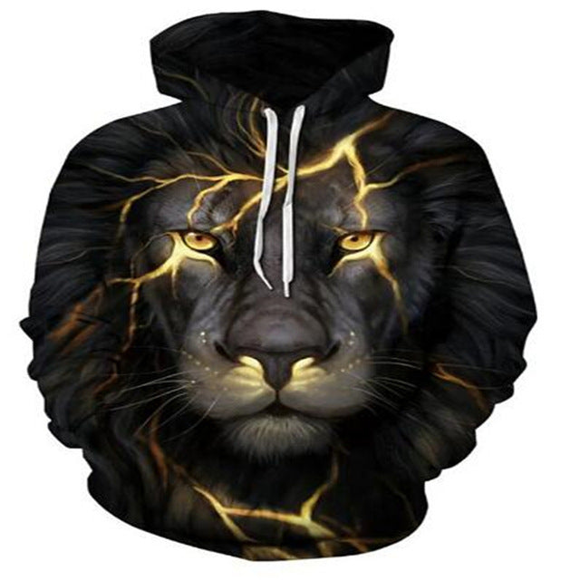 Cool Animal Street Hoodies - For MEN