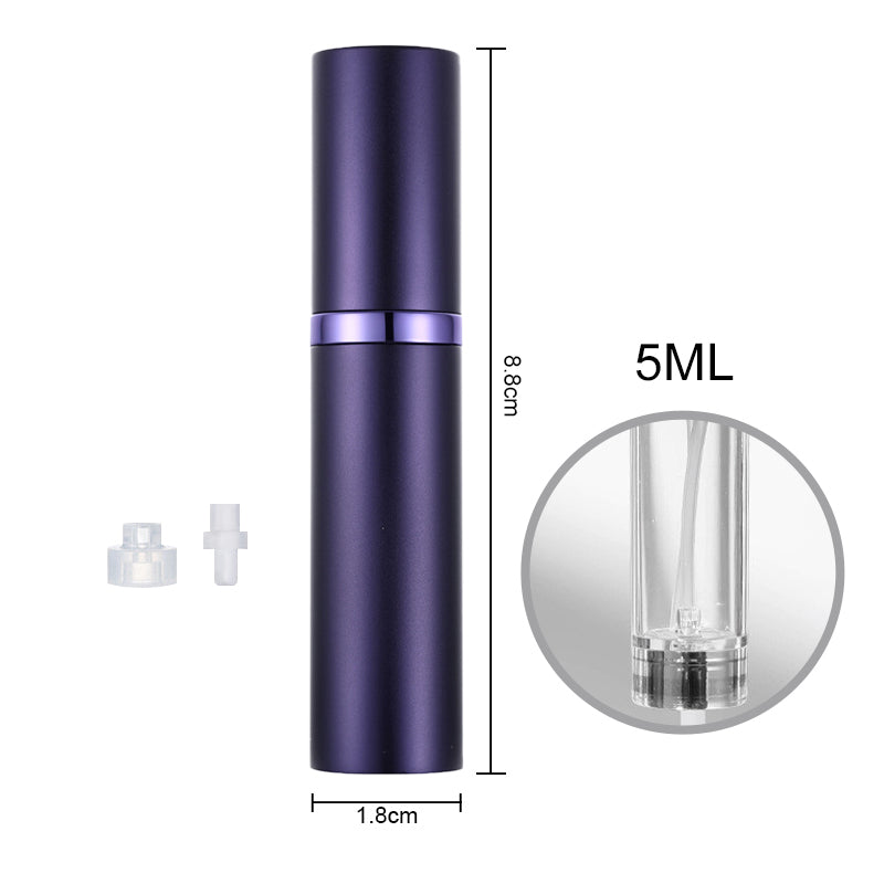 Travel Portable Spray Small Sample Empty Bottle Dispenser (5 ML / 9ML)